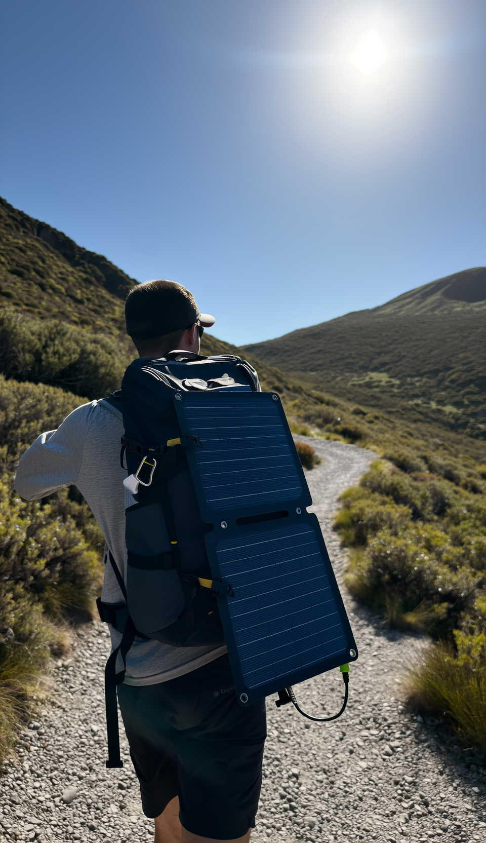 Foldable Solar Panel Charger 20–30W – Portable Power for Camping, Hiking & Outdoor Gear