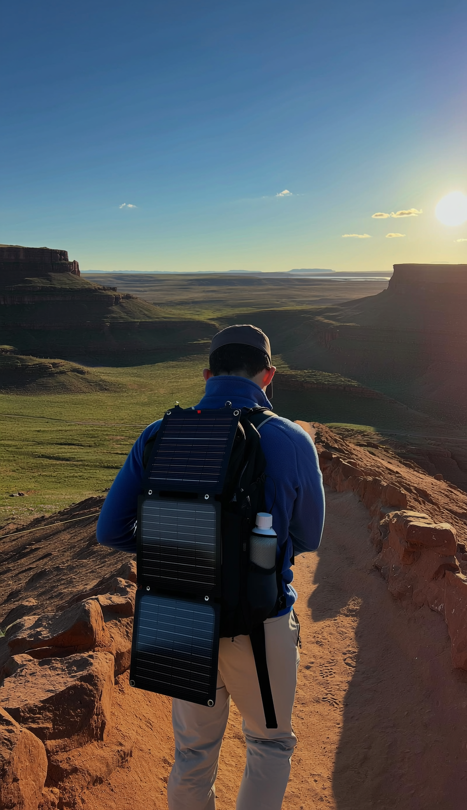 Foldable Solar Panel Charger 20–30W – Portable Power for Camping, Hiking & Outdoor Gear