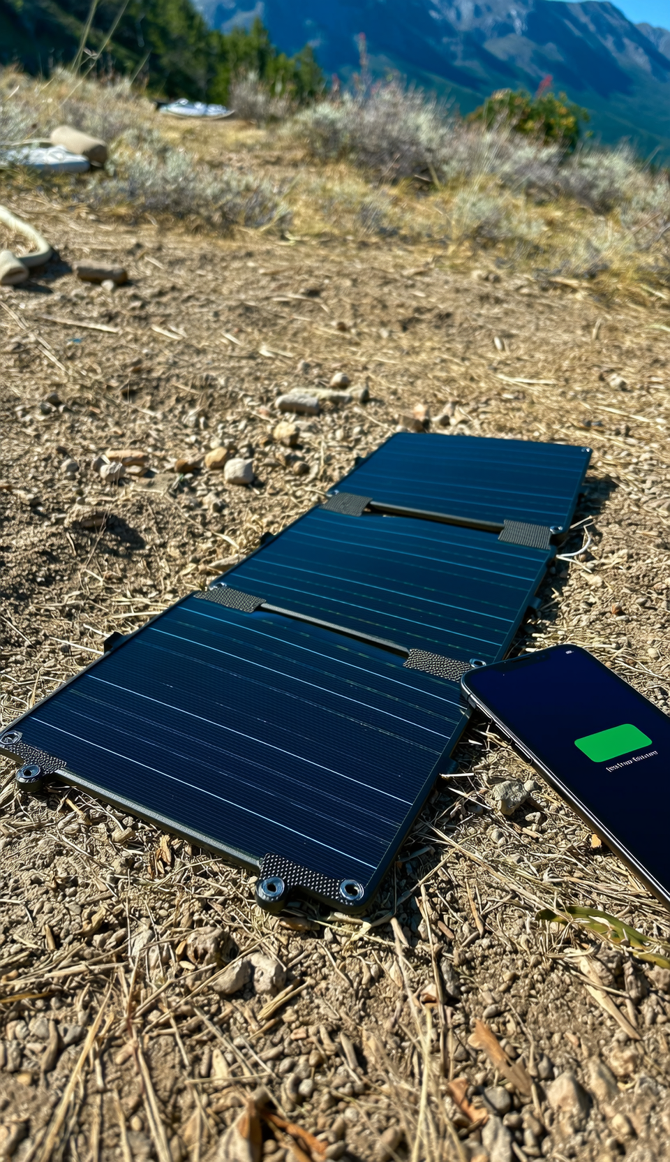 Foldable Solar Panel Charger 20–30W – Portable Power for Camping, Hiking & Outdoor Gear